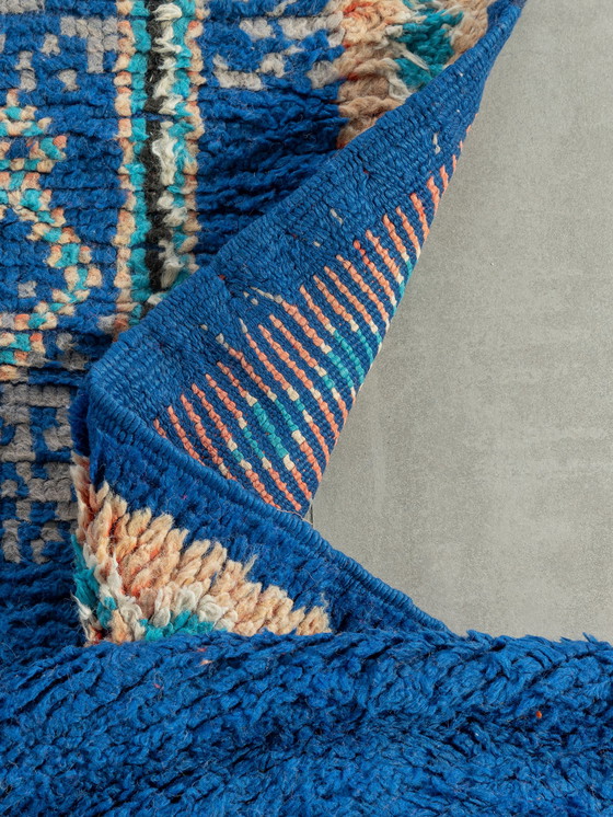 Image 1 of vintage Boujad berber vloerkleed 165 x 410 cm