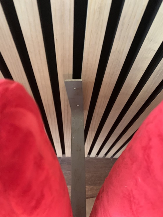 Image 1 of 4x vintage bioscoop stoelen