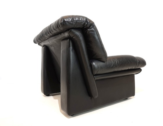 Image 1 of Nicoletti Salotti Ambassador leren fauteuil set van 2 voor Avanti