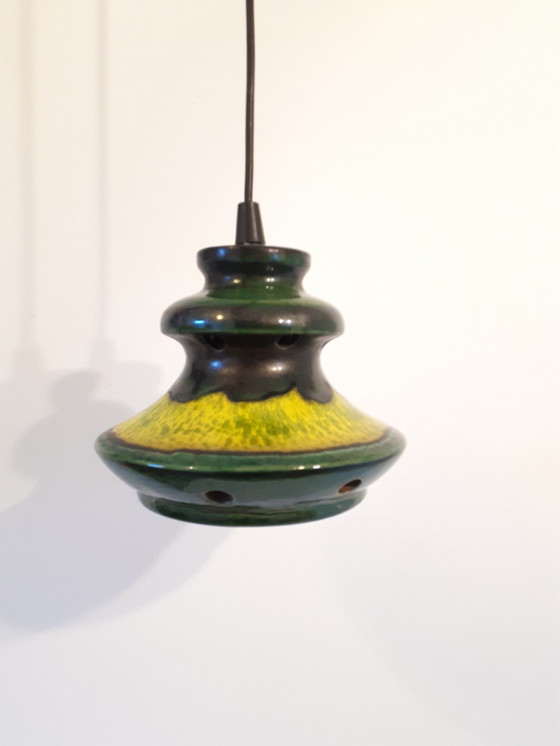 Image 1 of Vintage keramieke hanglamp