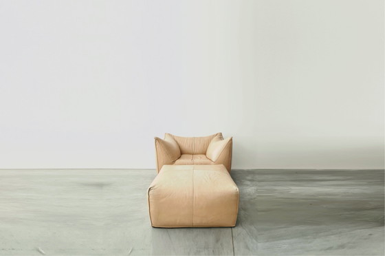 Image 1 of Mario Bellini Le Bambole fauteuil + poef voor B&B Italia