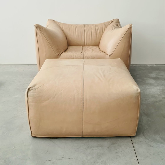 Image 1 of Mario Bellini Le Bambole fauteuil + poef voor B&B Italia