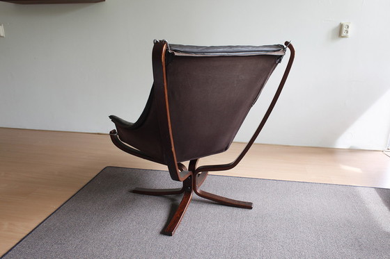 Image 1 of 2x Vatne Møbler Sigurd Ressell stoelen met hoge rugleuning