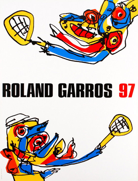 Image 1 of Antonio Saura         Roland Garros   uit 1997