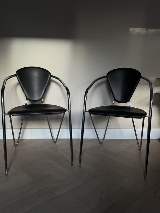 Image 1 of Italiaans Design Stoelen 