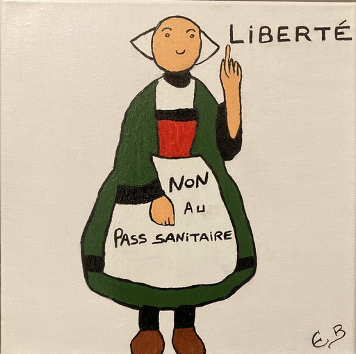 Bécassine en de sanitaire pas