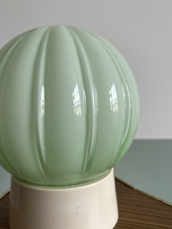 Image 1 of Mintgroene Thabur Plafond Lamp Plafonniere