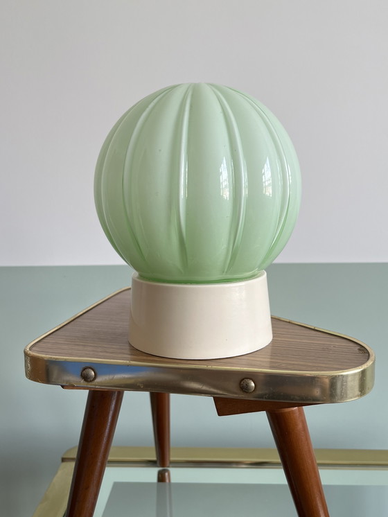 Image 1 of Mintgroene Thabur Plafond Lamp Plafonniere