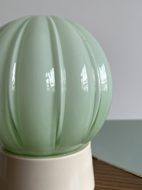 Image 1 of Mintgroene Thabur Plafond Lamp Plafonniere