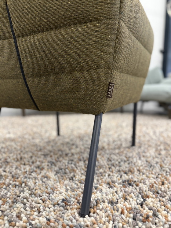 Image 1 of Label Vandenberg Cocoon Fauteuil Groen Berbero Stof 