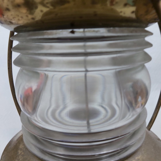 Image 1 of Vintage koperen scheepslamp