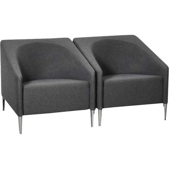 Image 1 of Paar vintage fauteuils van Michiel Van Der Kley voor Artifort, jaren 2000