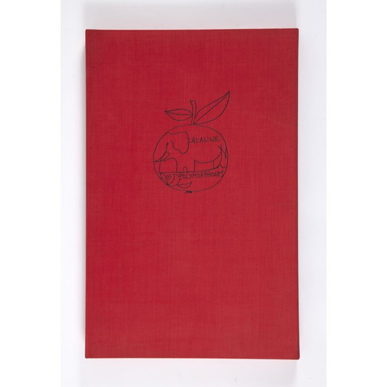 Image 1 of Vintage litho "Portfolio Polymorphose" door François-Xavier Lalanne, 1978