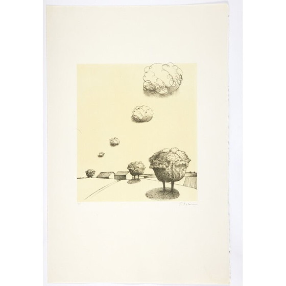 Image 1 of Vintage litho "Portfolio Polymorphose" door François-Xavier Lalanne, 1978