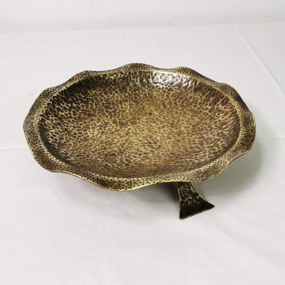 Image 1 of Vintage messing dienblad, Duitsland 1960