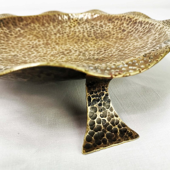 Image 1 of Vintage messing dienblad, Duitsland 1960