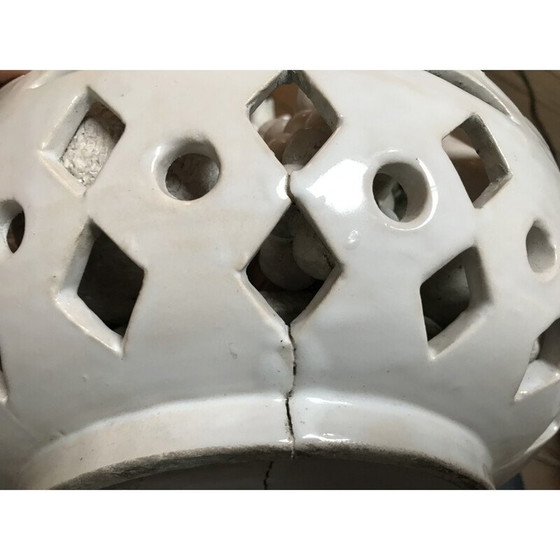 Image 1 of Vintage aardewerken fruitschaal van Jean Roger, Frankrijk 1960