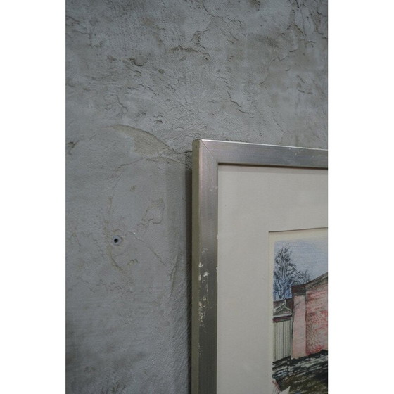 Image 1 of Kleurenlitho door Bo Hulten, 1975