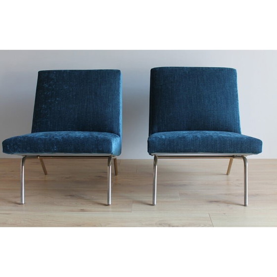 Image 1 of Paar vintage fauteuils van Joseph André Motte, 1960