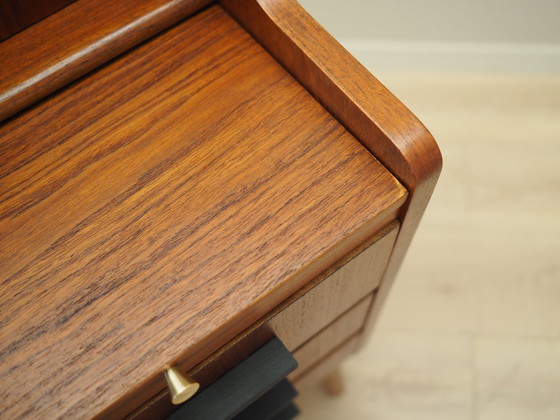 Image 1 of Teakhouten secretaire, Deens ontwerp, 1970S, Productie: Denemarken