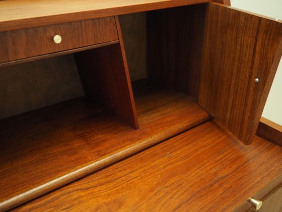 Image 1 of Teakhouten secretaire, Deens ontwerp, 1970S, Productie: Denemarken