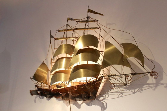 Image 1 of Daniel d'Haeseleer Schip Wandlamp