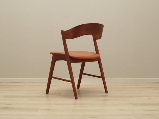 Image 1 of Set van vier teakhouten stoelen, Deens ontwerp, 1970S, Vervaardiging: Korup Stolefabrik