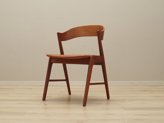 Image 1 of Set van vier teakhouten stoelen, Deens ontwerp, 1970S, Vervaardiging: Korup Stolefabrik