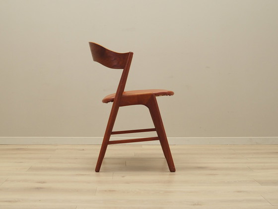 Image 1 of Set van vier teakhouten stoelen, Deens ontwerp, 1970S, Vervaardiging: Korup Stolefabrik