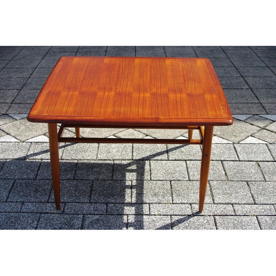 Image 1 of Vintage teakhouten salontafel van Alberts voor Thiro, Zweden 1965