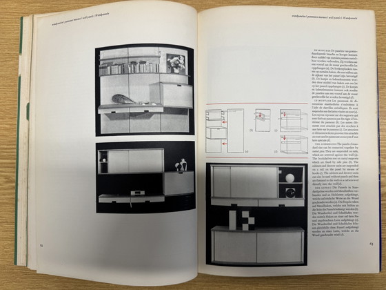 Image 1 of Vintage Essen Wandsysteem Van Cees Braakman Van Pastoe, Dutch Design 1950S