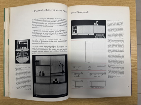 Image 1 of Vintage Essen Wandsysteem Van Cees Braakman Van Pastoe, Dutch Design 1950S