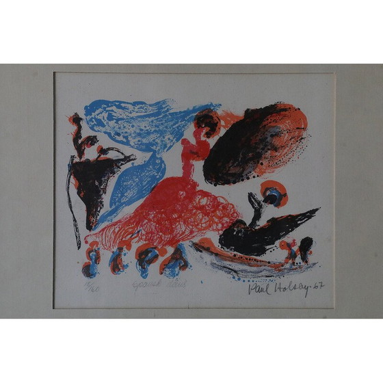 Image 1 of Vintage schilderij van Paul Holsby, 1967