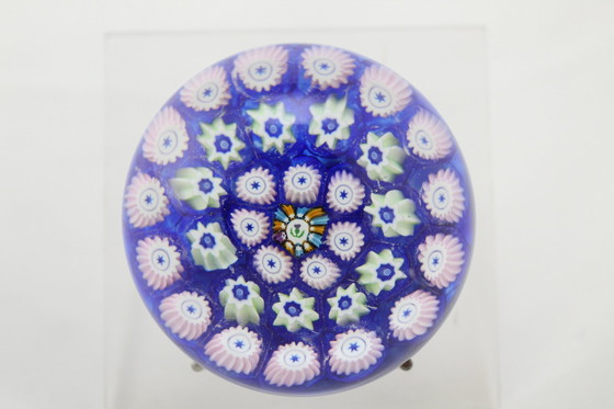 Image 1 of John Deacons John Deacons SCOTLAND Bunch of Flowers Millefiori Magnum paperweight