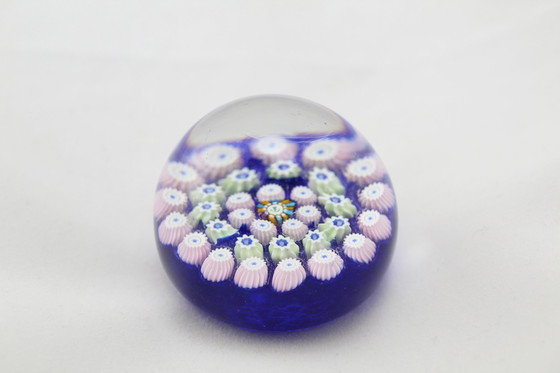 Image 1 of John Deacons John Deacons SCOTLAND Bunch of Flowers Millefiori Magnum paperweight