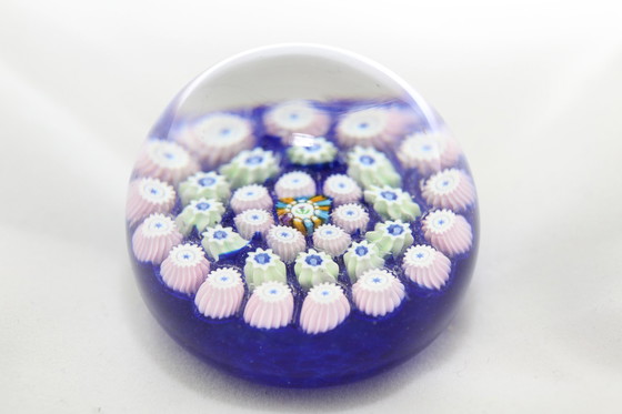 Image 1 of John Deacons John Deacons SCOTLAND Bunch of Flowers Millefiori Magnum paperweight