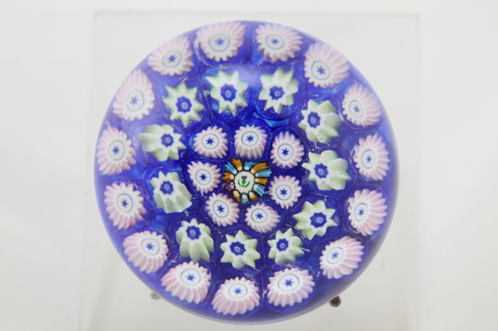 Image 1 of John Deacons John Deacons SCOTLAND Bunch of Flowers Millefiori Magnum paperweight