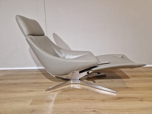 De Sede Ds99 Relaxfauteuil - Verstelbaar - Grijs - Leder - Design - Stefan Heiliger