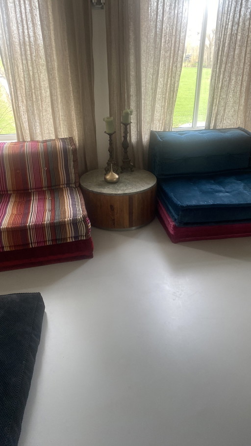 Roche bobois Mah jong 5 kussens 3 leuningen