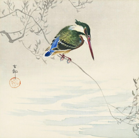 Image 1 of Ohara Koson  ---The Kingfischer