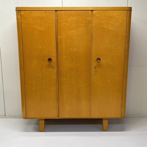 Midcentury Kledingkast W. Lutjens/Den Boer Vintage