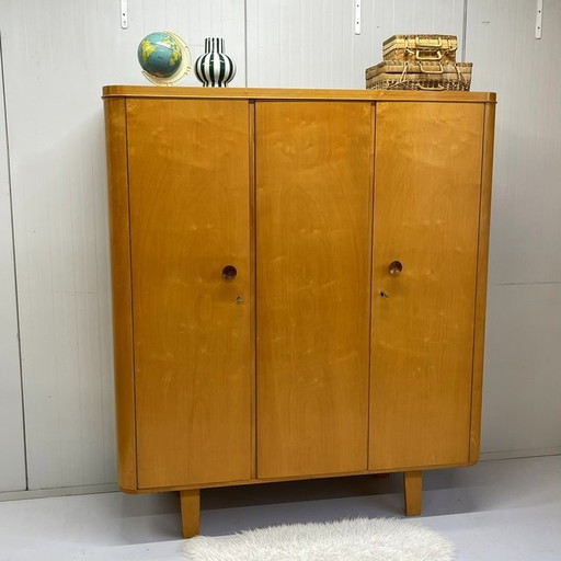 Midcentury Kledingkast W. Lutjens/Den Boer Vintage