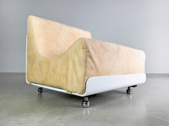 Image 1 of Set van 4 Cor Orbis Midcentury Sofa Modules Luigi Colani Ruimtetijdperk