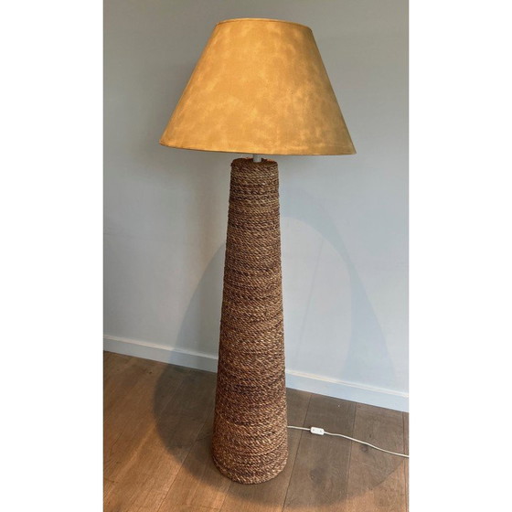 Image 1 of Vintage touw vloerlamp