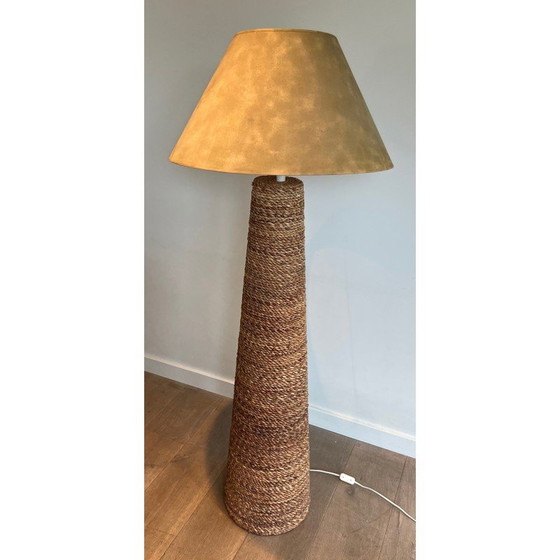 Image 1 of Vintage touw vloerlamp
