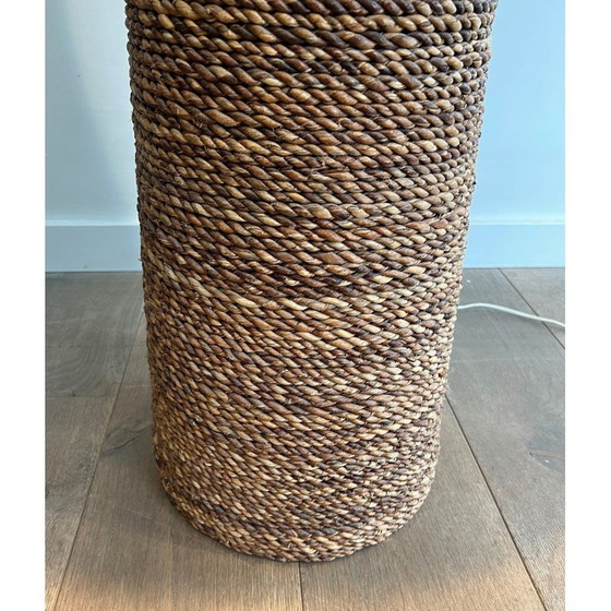 Image 1 of Vintage touw vloerlamp