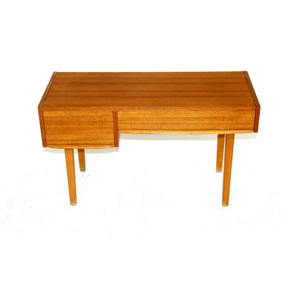 Image 1 of Vintage console van teak en beukenhout, Zweden 1960