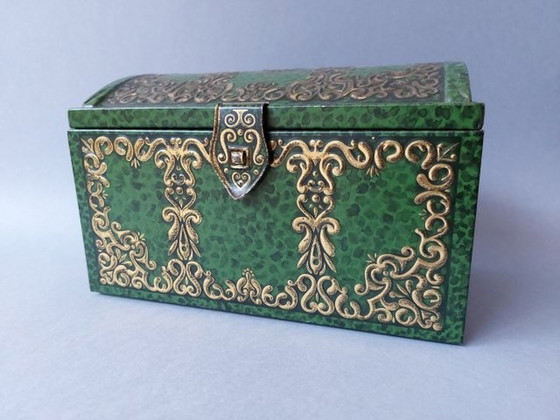 Image 1 of vintage juwelkistje 