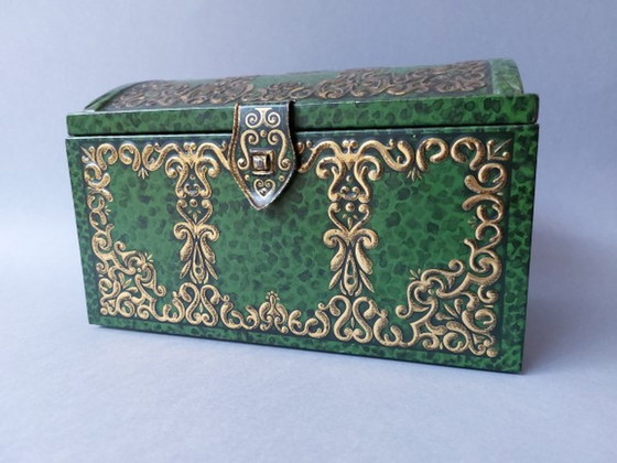 Image 1 of vintage juwelkistje 