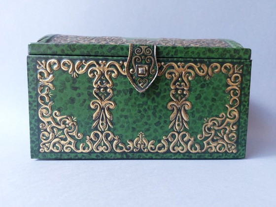 Image 1 of vintage juwelkistje 